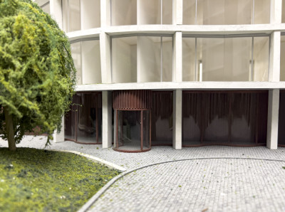 Herzog &amp; de Meuron  - 420 Leroy Street Architectural Model