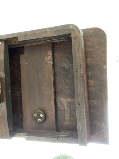 Empire Mahogany Card Table and Side Table