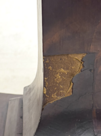 Empire Mahogany Card Table and Side Table