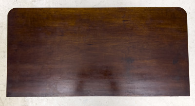 Empire Mahogany Card Table and Side Table