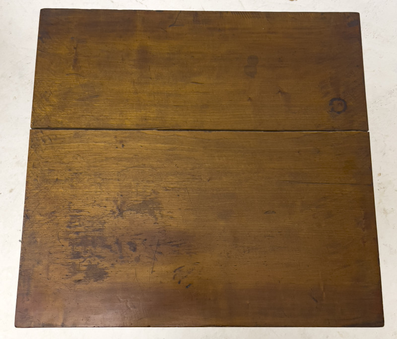 Empire Mahogany Card Table and Side Table