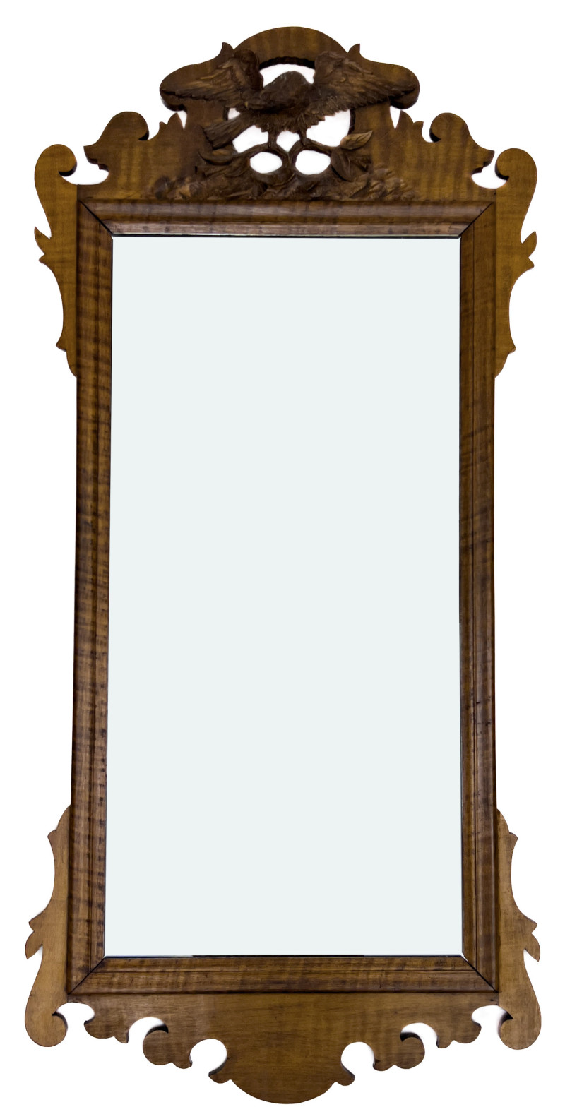 Two Chippendale Style Mahogany Mirrors