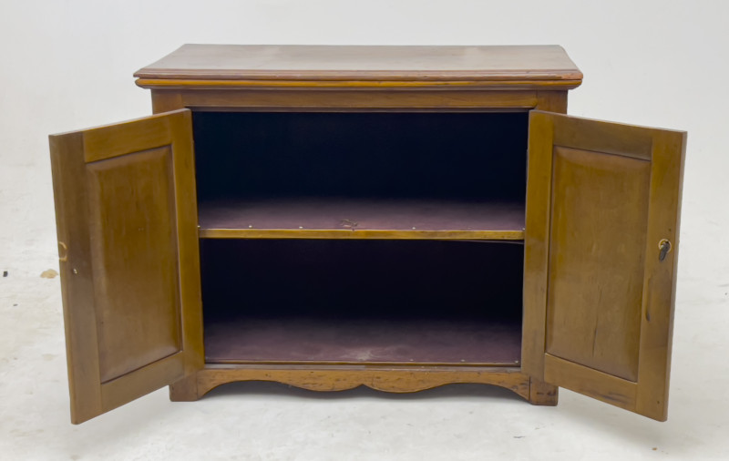 American Country Walnut Cabinet