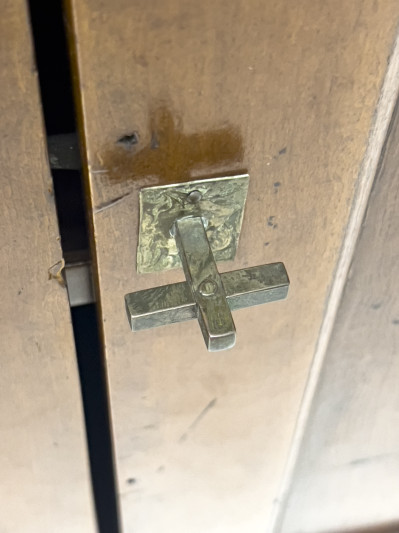 American Country Walnut Cabinet