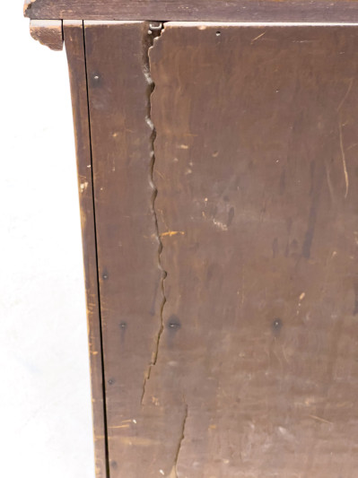 American Country Walnut Cabinet