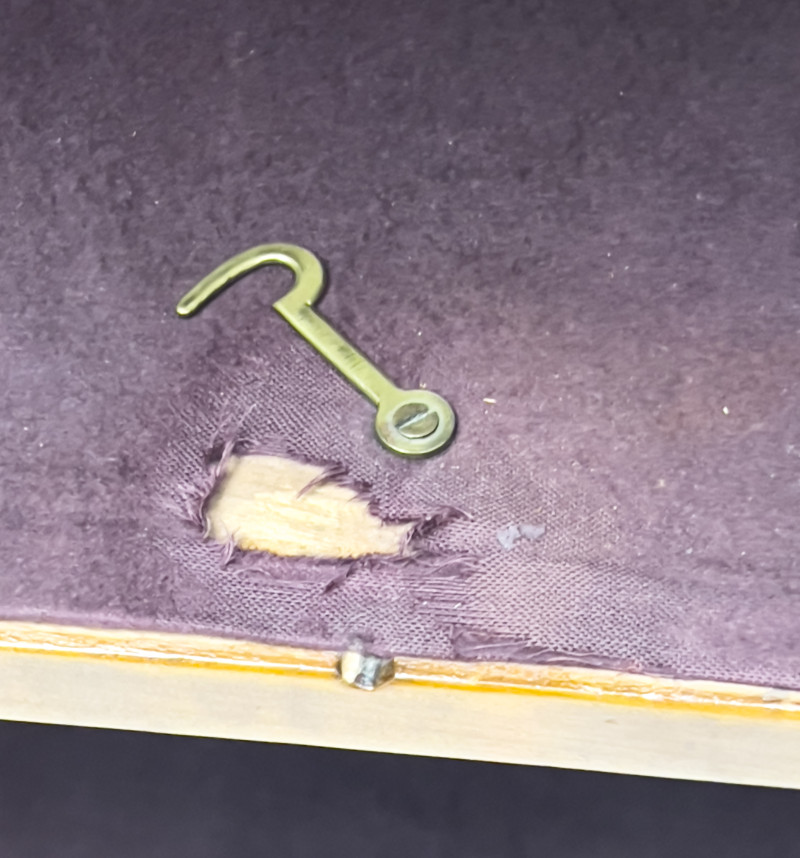 American Country Walnut Cabinet