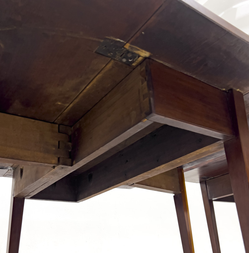 Two American Wood Drop Leaf Tables