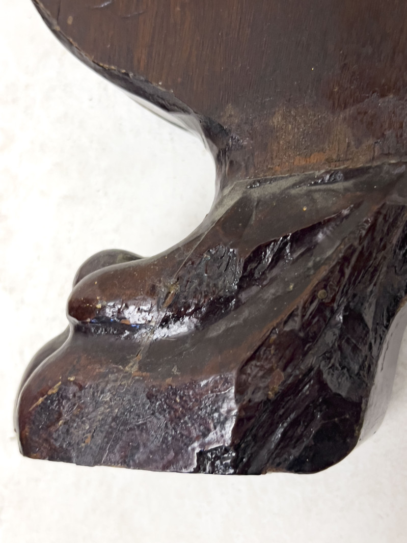 Carved Mahogany Empire Sofa