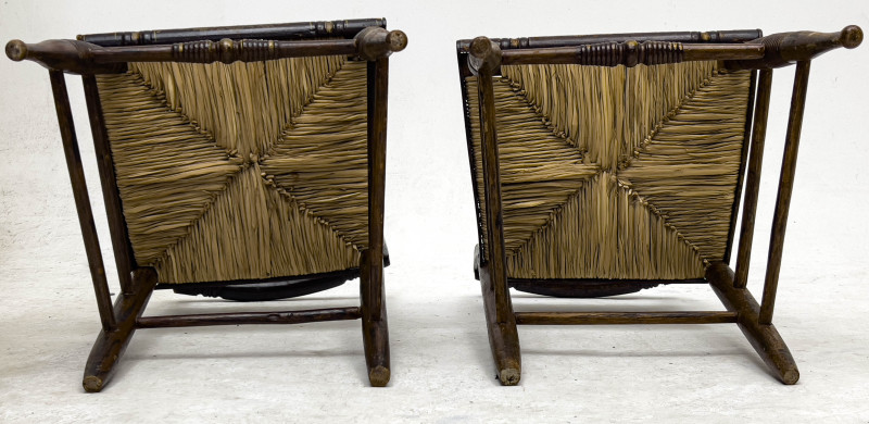 Hitchcock Side Chairs, Group of 5