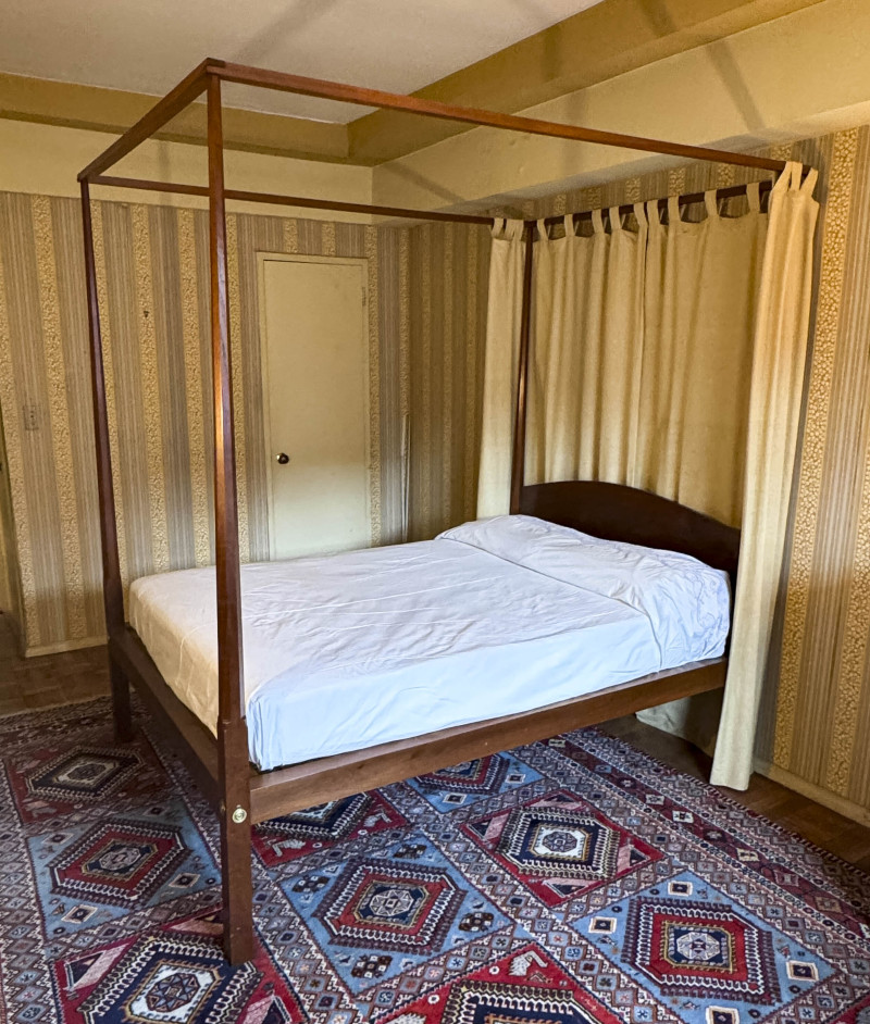 Irion  - Four Post Full Sized Bed Frame