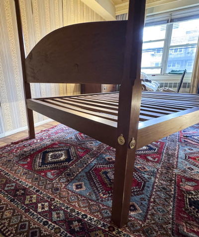 Irion  - Four Post Full Sized Bed Frame