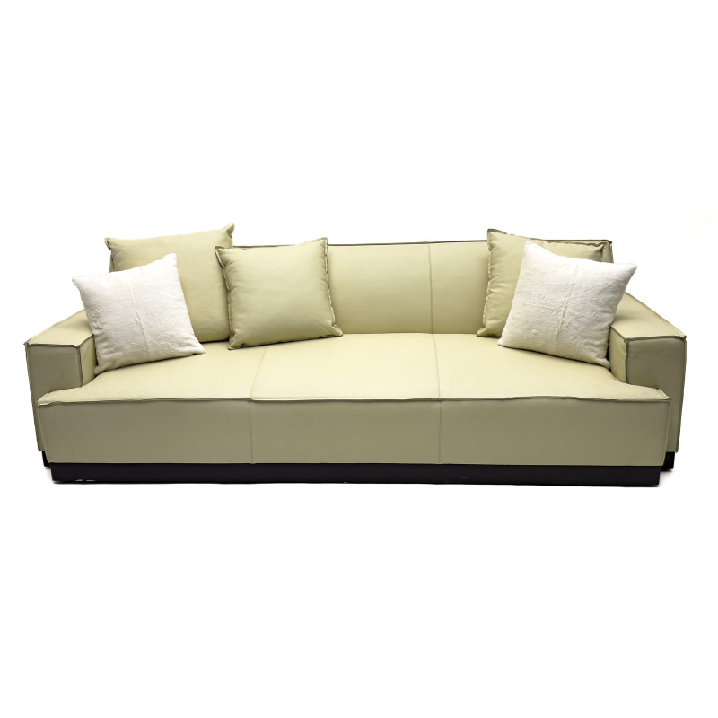 Contemporary Leather Sofa