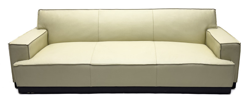Contemporary Leather Sofa