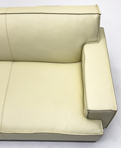 Contemporary Leather Sofa