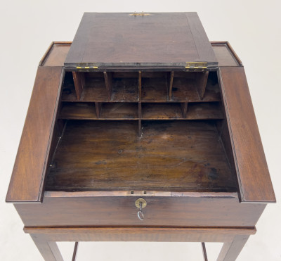 Tall Mahogany Writing Desk