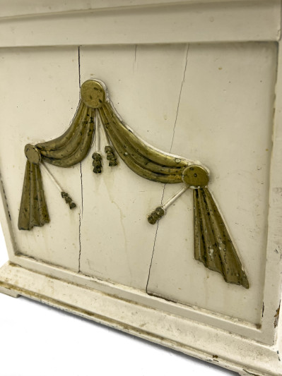 Frederik Sonne - Danish Painted Country Empire Clock