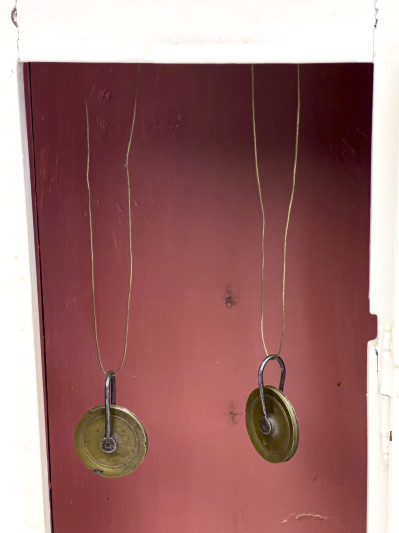 Frederik Sonne - Danish Painted Country Empire Clock