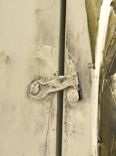 Frederik Sonne - Danish Painted Country Empire Clock