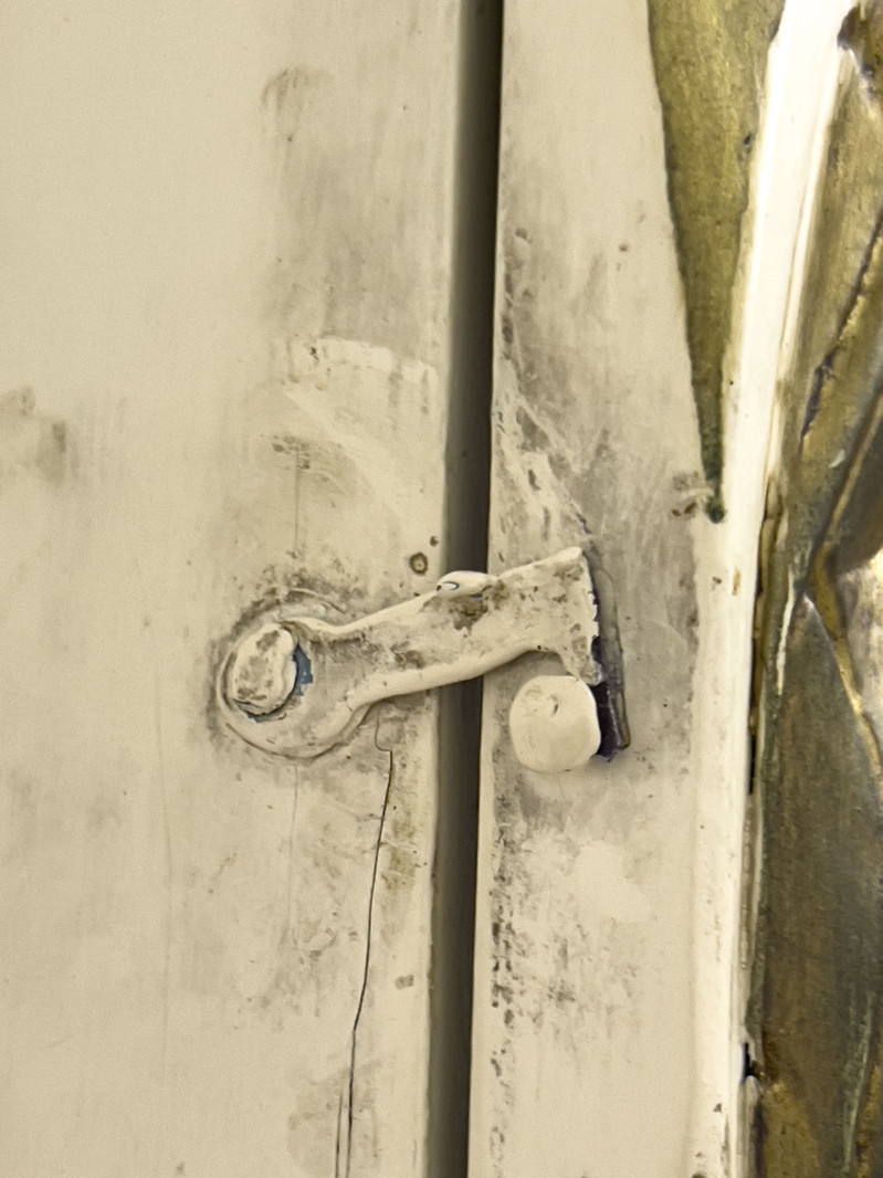 Frederik Sonne - Danish Painted Country Empire Clock