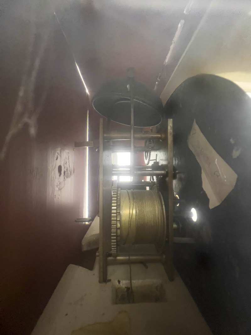 Frederik Sonne - Danish Painted Country Empire Clock