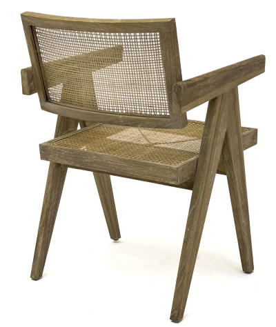 Pierre Jeanneret Style Dining Chairs, Group of 6