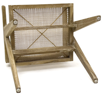 Pierre Jeanneret Style Dining Chairs, Group of 6