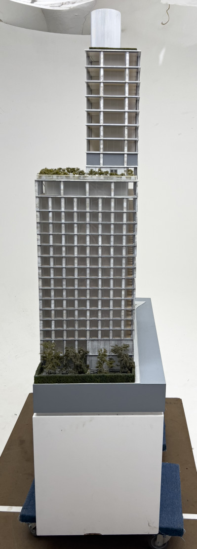 Herzog &amp; de Meuron  - 215 Chrystie Street Architectural Model
