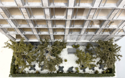 Herzog &amp; de Meuron  - 215 Chrystie Street Architectural Model