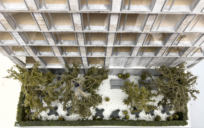 Herzog &amp; de Meuron  - 215 Chrystie Street Architectural Model