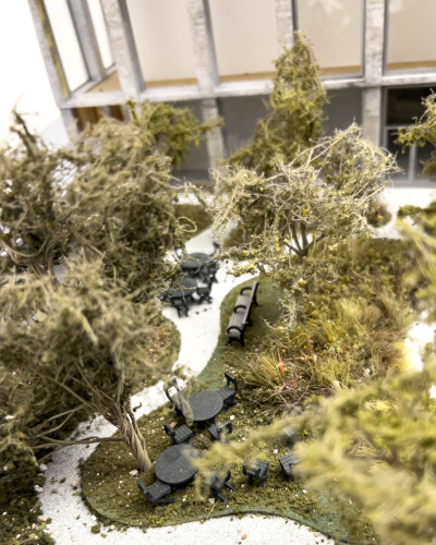 Herzog &amp; de Meuron  - 215 Chrystie Street Architectural Model