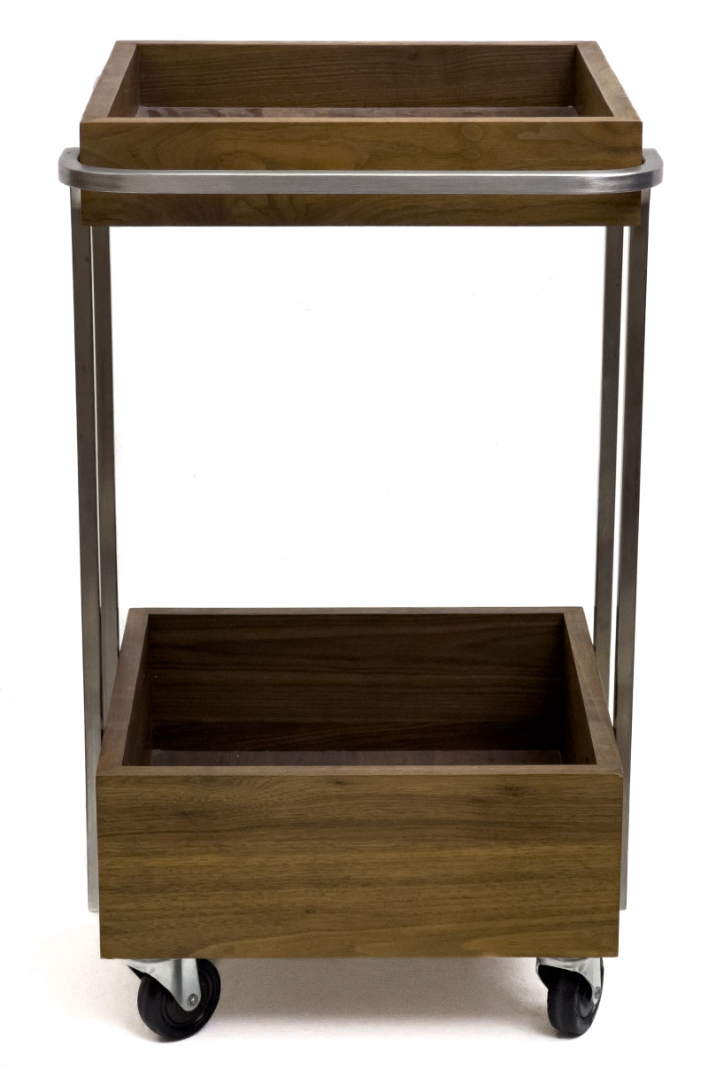 Crate &amp; Barrel - Rolling Bar Cart