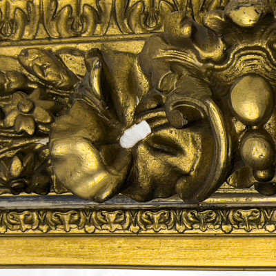 High Relief Gilt Wall Mirror