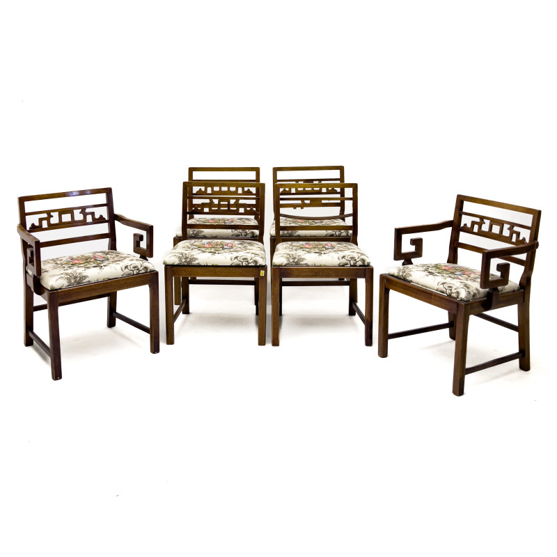 Baker Style Dining Chairs, Group of 6