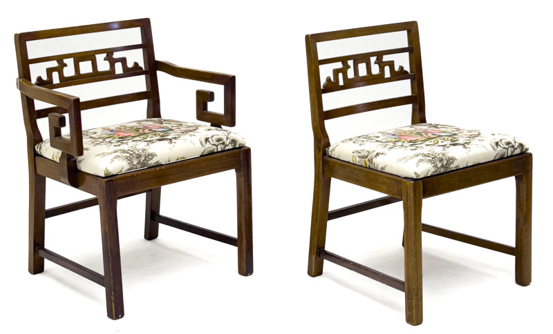 Baker Style Dining Chairs, Group of 6