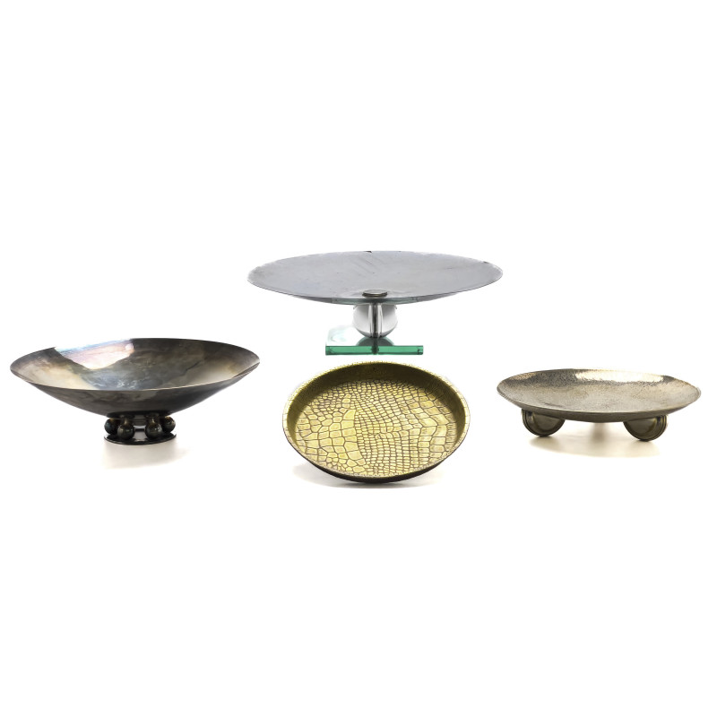 Art Deco Centerpieces, Group of 4