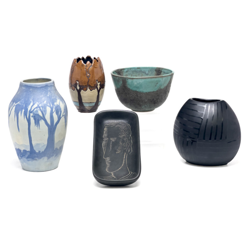 Harris Strong and Others - Studio Pottery, Group of 5