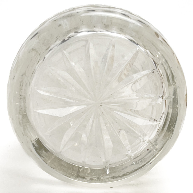 Bohemian Cut Glass Drinkware, Group of 12