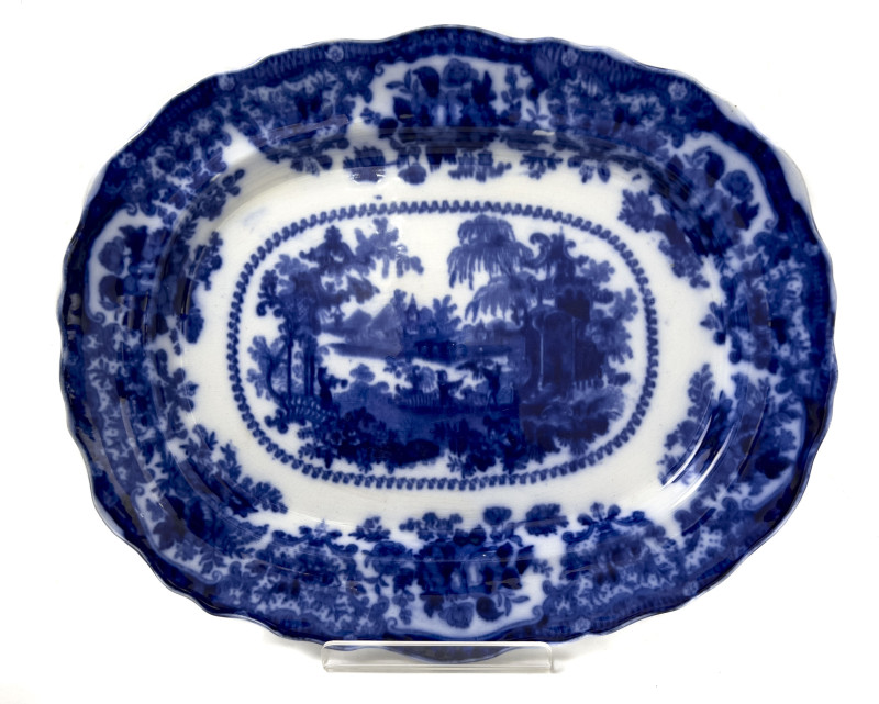 Flow Blue Serviceware, Group of 70+