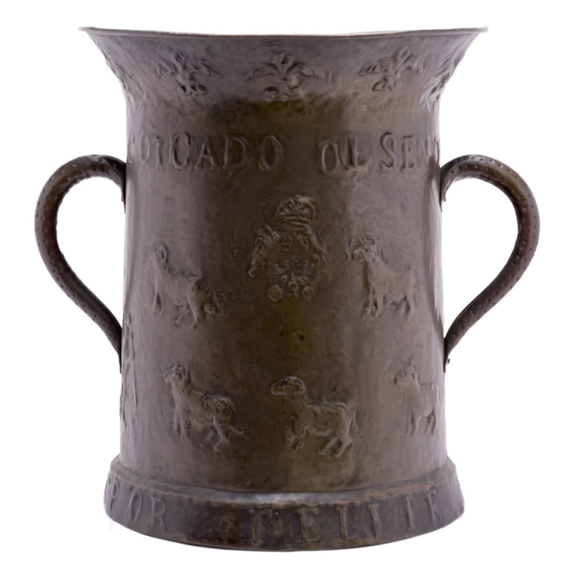 Brass Log Bin