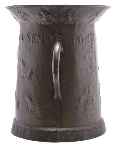 Brass Log Bin