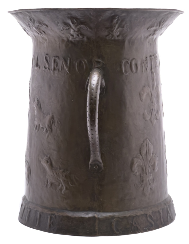 Brass Log Bin