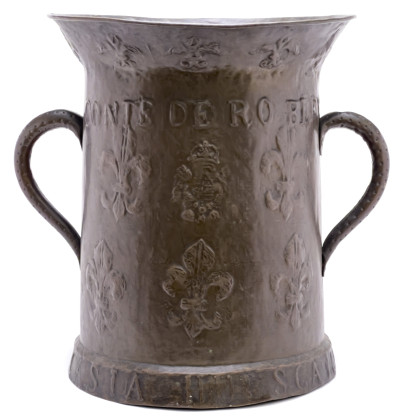 Brass Log Bin