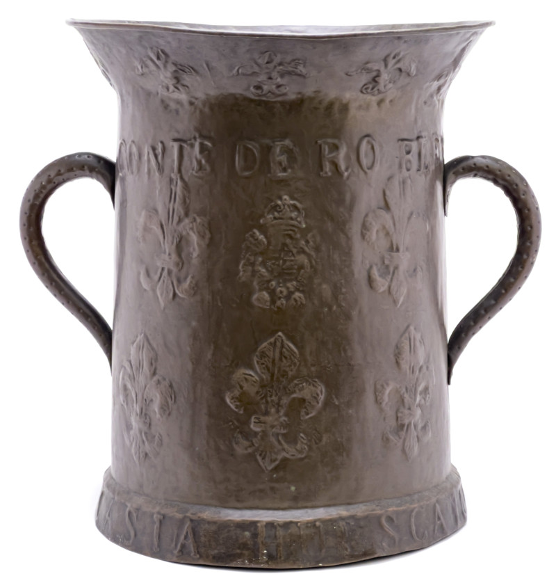 Brass Log Bin