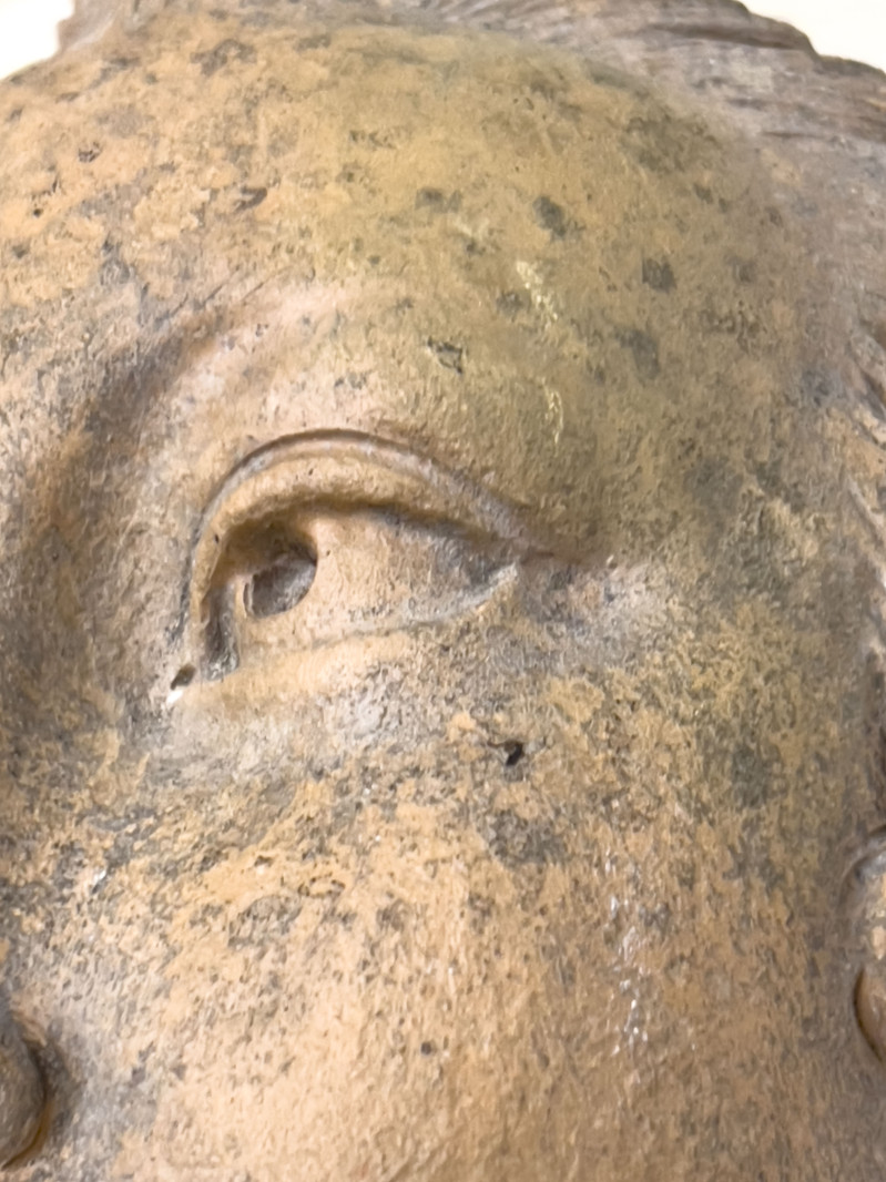 Classical Mounted Terracotta Relief Portrait