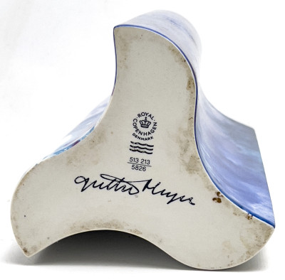 Royal Copenhagen - Porcelain Figurines and Vase, Group of 6