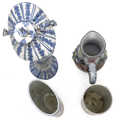 Bjørn Wiinblad - Vases and Figurines, Group of 4