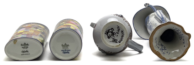 Bjørn Wiinblad - Vases and Figurines, Group of 4