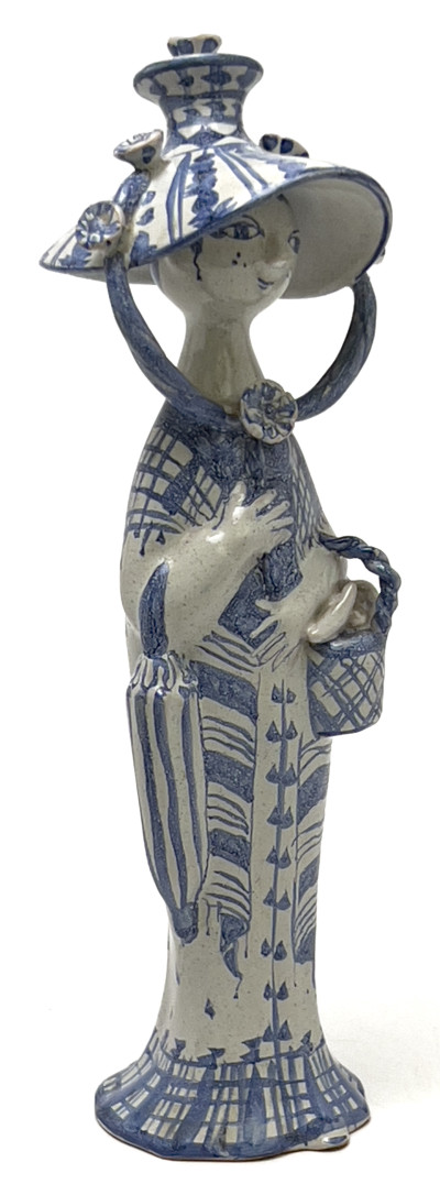 Bjørn Wiinblad - Vases and Figurines, Group of 4