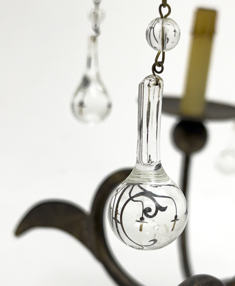 Eight-Light Chandelier