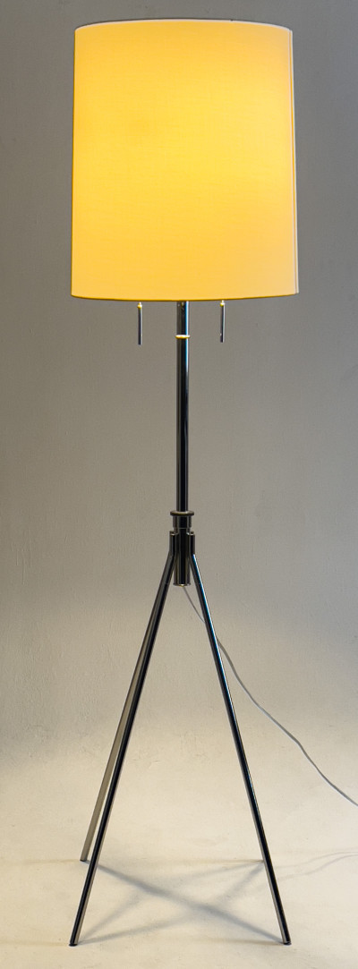 Contemporary Floor Lamps, Pair